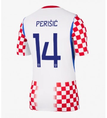 Kroatien Ivan Perisic #14 Hjemmebanetrøje VM 2026 Kortærmet